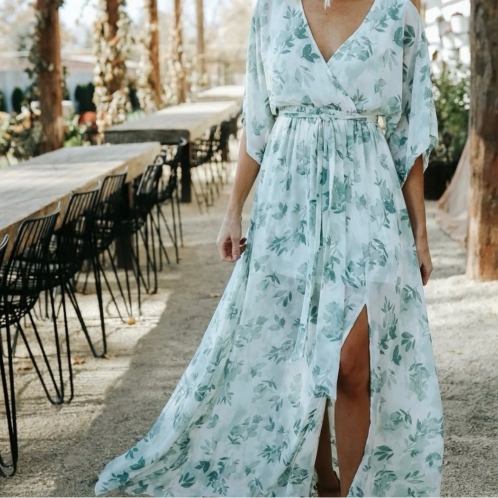 Baltic Born Kia Kimono Floral Dress  3X